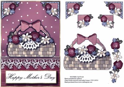 Mother's Day Card Topper