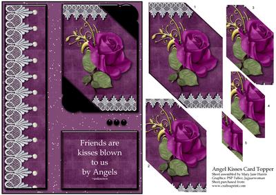 Angel Kisses Card Topper