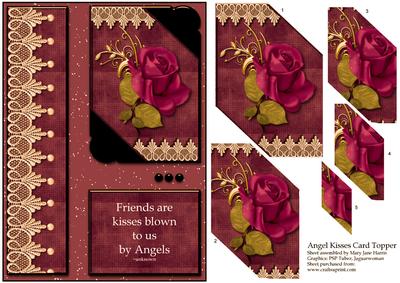 Angel Kisses Card Topper 3