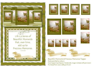 Beautiful Moments Card Topper 2