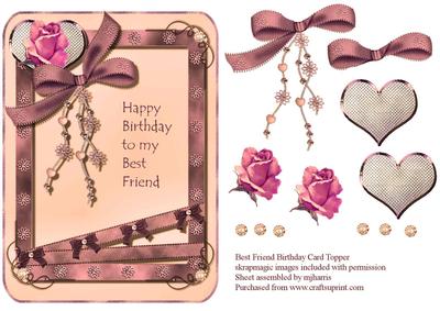 Bff Birthday Topper 2