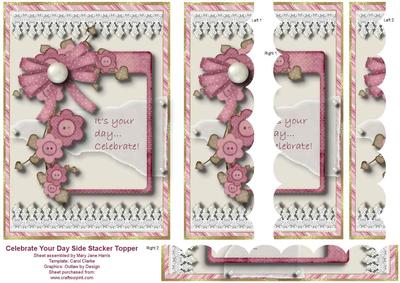 Celebrate Your Day Side Stacker Topper