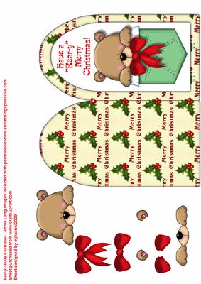 Bear-y Merry Christmas Card