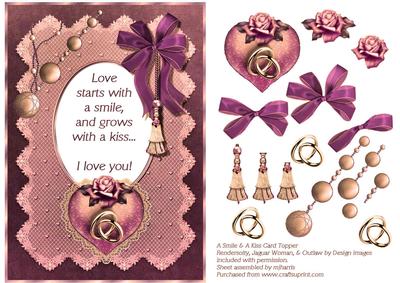 Smile & Kiss Topper 3