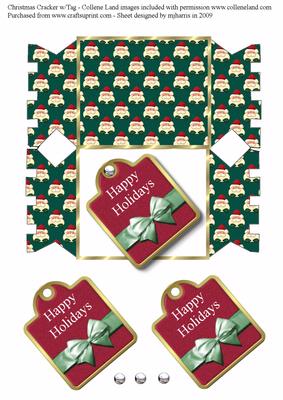 Christmas Cracker W/tag