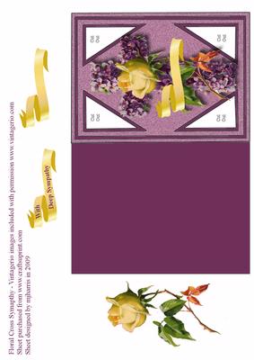 Floral Cross Sympaty