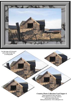 Country Photo Collection Card Topper 4