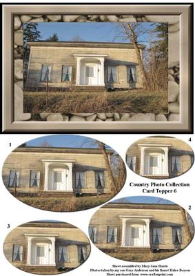 Country Photo Collection Card Topper 5