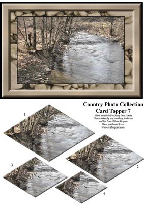 Country Photo Collection Card Topper 7