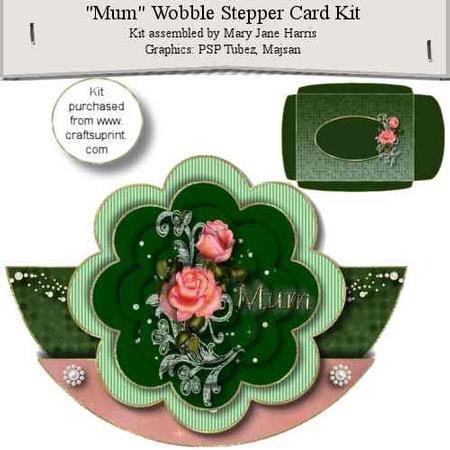 Mum Wobble Stepper Card Kit