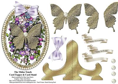 The Midas Touch Card Topper & Card Stand 1