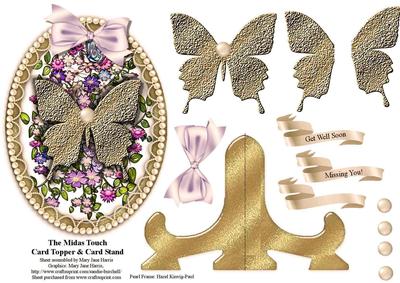The Midas Touch Card Topper & Card Stand 2