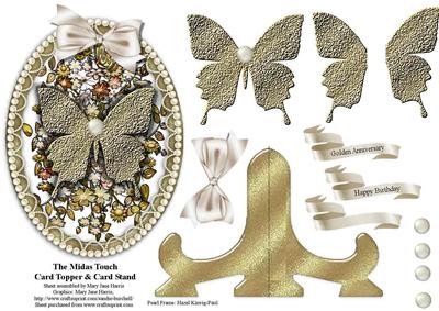 The Midas Touch Card Topper & Card Stand 3