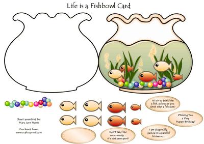 Life is a Fish Bowl Card 2