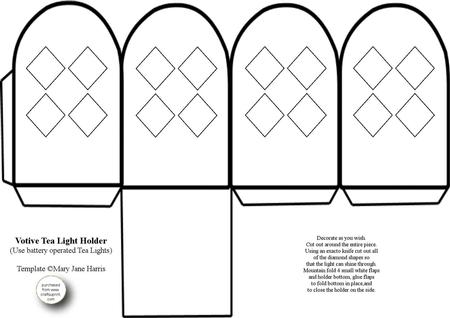 Votive Tea Light Holder 1