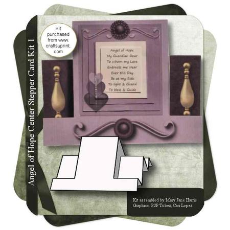 Angel of Hope Center Stepper Card Kit 1
