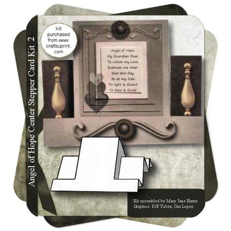 Angel of Hope Center Stepper Card Kit 2