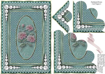 Parchment Roses Topper 2