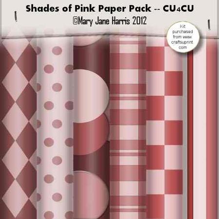 Shades of Pink Paper Pack - Cu4cu