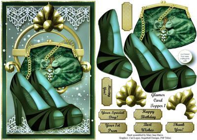 Glamor Card Topper 2