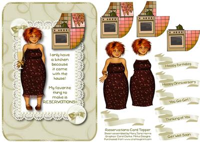 Reservations Card Topper 2