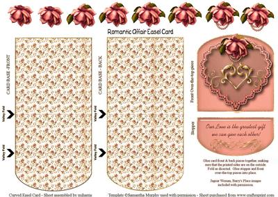 Romanitc Affair Easel Card