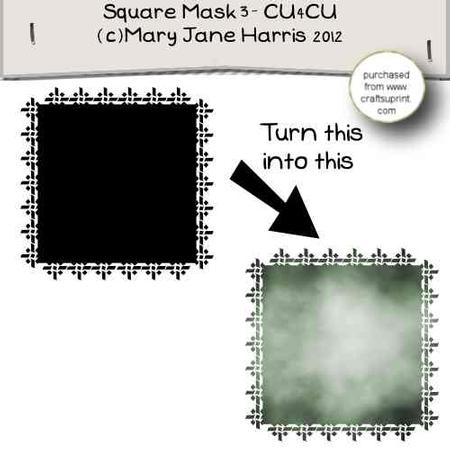 Square Mask 3 - Cu4cu