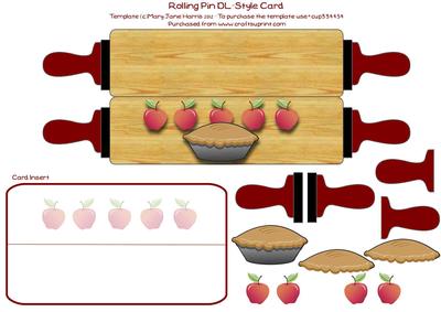 Rolling Pin Dl-style Card