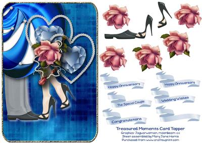 Treasured Moments Card Topper 1
