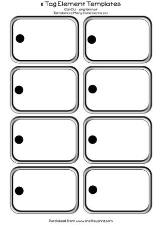 8 Tag Element Templates - Cu4cu