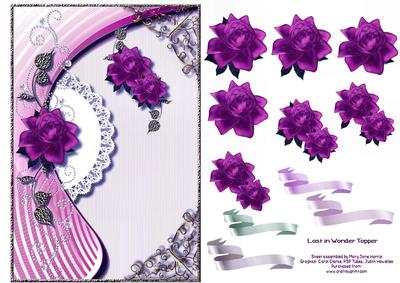 Lost in Wonder Card Topper 2