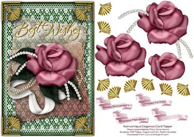 Romantique Elegance Card Topper 1