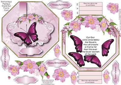 Romantique Mystique Stand-out Frame Card 1