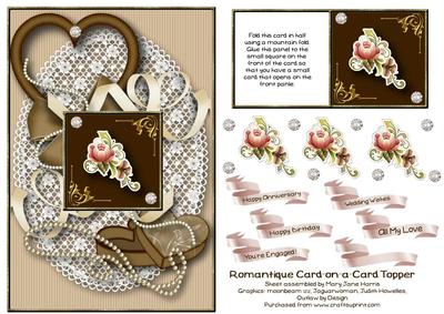Romantique Mystique Stand-out Frame Card 3