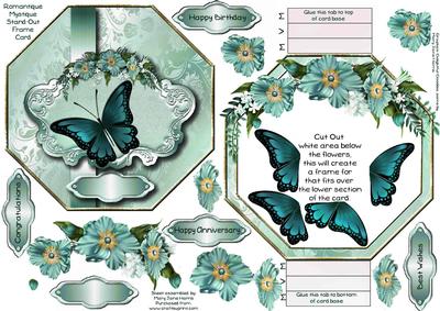 Romantique Mystique Stand-out Frame Card 4