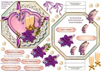 A Celebration Stand-out Frame Card 2