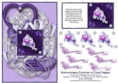 Romantique Card-on-a-card Topper 4