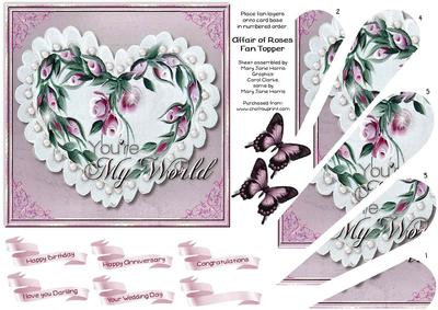 Affair of Roses Fan Topper 2