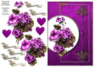 Treasured Elegance Card Topper 2