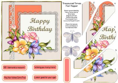 Treasured Times Fan Topper 1
