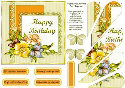 Treasured Times Fan Topper 2
