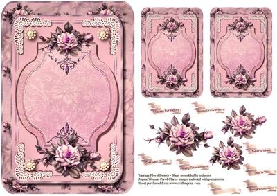 Beautiful Vintage Flower Topper 2