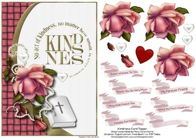Kindness Card Topper 1
