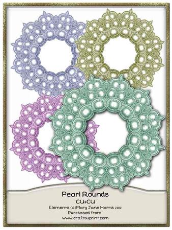 Round Pearl Mats - Cu4cu