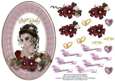 Summer Crush Card Topper 1