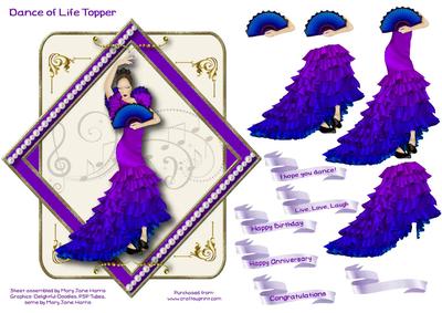 Dance of Life Topper 1