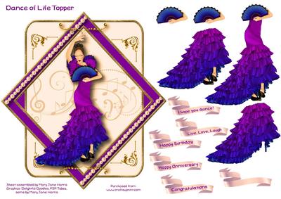 Dance of Life Topper 2