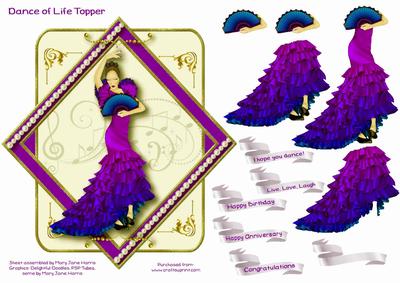 Dance of Life Topper 4