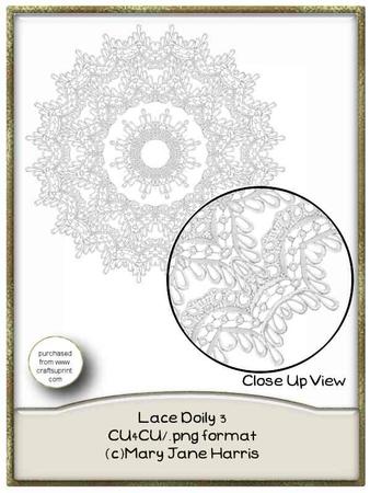 Lace Doily 3 - Cu4cu