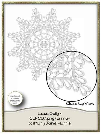 Lace Doily 4 - Cu4cu